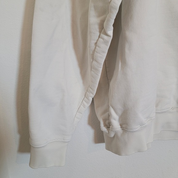 Mayfair Group Athletic Club Sweatshirt Embroidered OS Cream Oversized Tennis - Picture 11 of 16